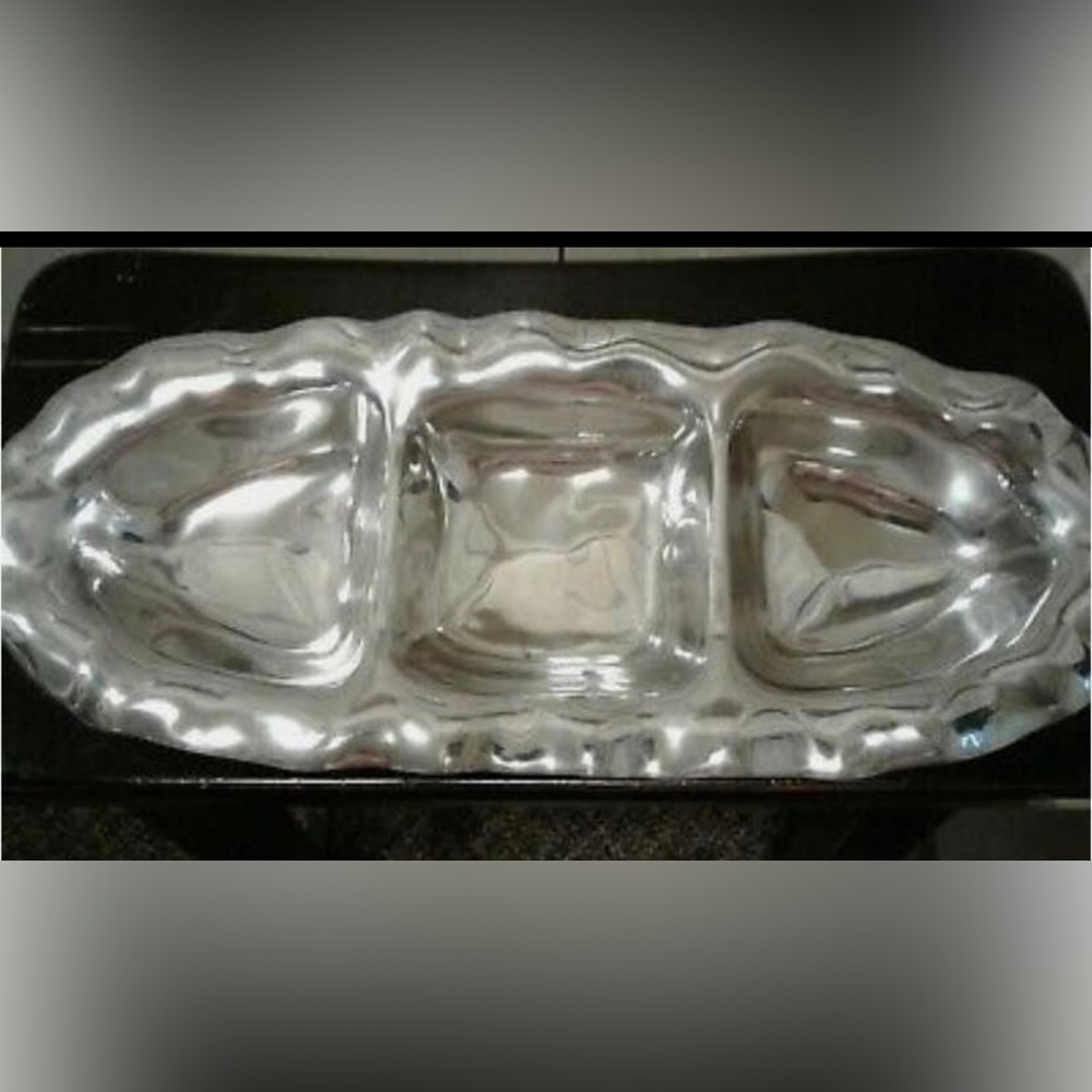 Lenox 3 part server ruffled 16 inch